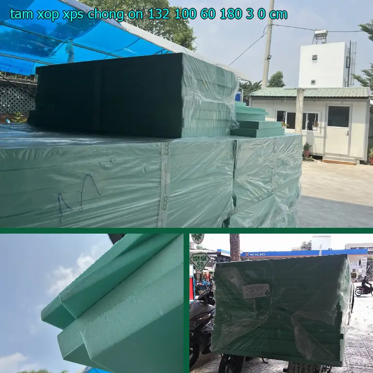 Kích thước tấm xốp XPS chống ồn 132.100₫: 60*180*3.0 cm