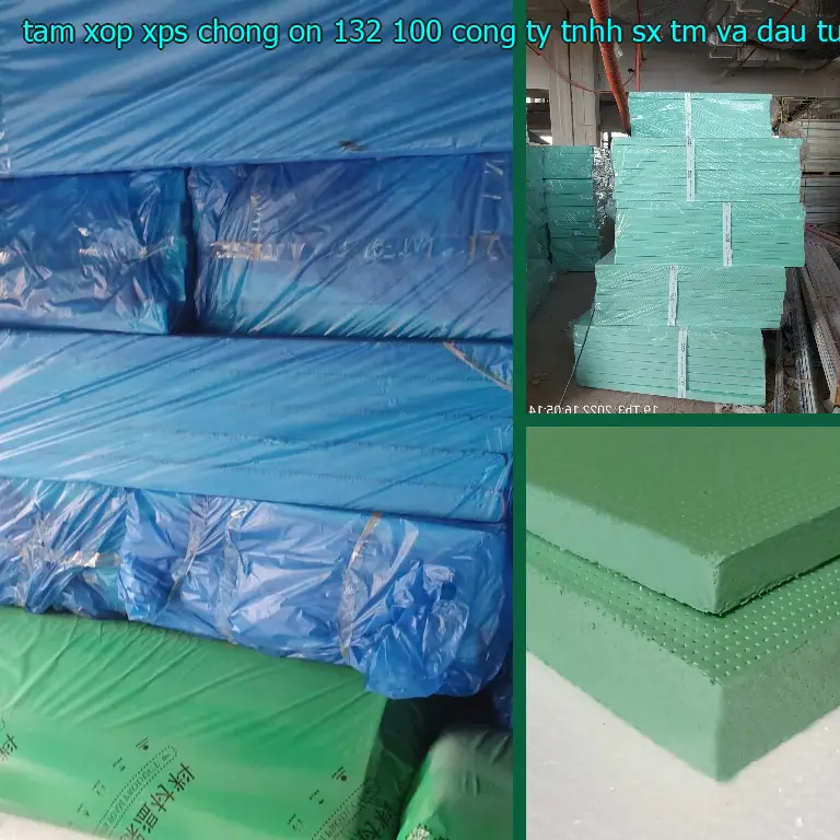 Nhà sản xuất tấm xốp XPS chống ồn 132.100₫: Công ty TNHH SX TM và đầu tư Tiến Phong