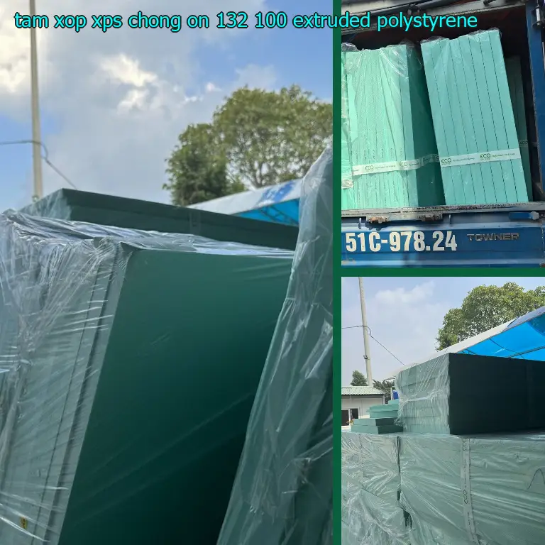 Chất liệu tấm xốp XPS chống ồn 132.100₫: Extruded Polystyrene