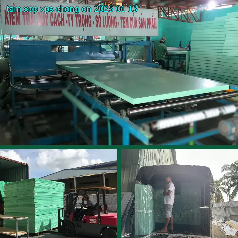 Tấm xốp XPS chống ồn 2025-01-13
