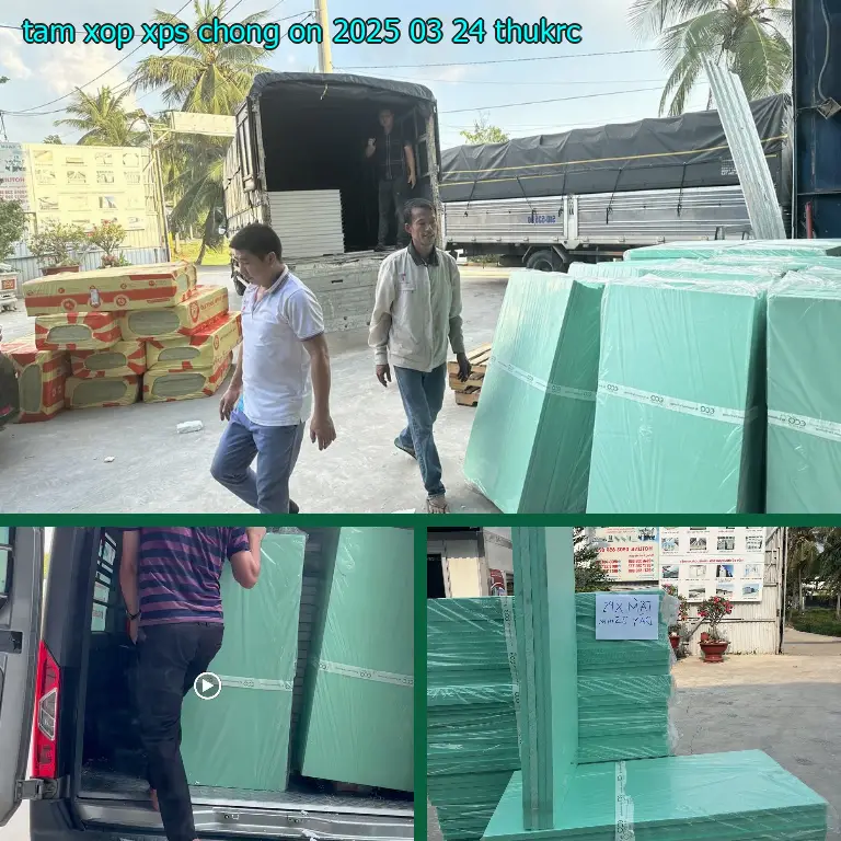 Model tấm xốp XPS chống ồn 2025-03-24: THUKRC