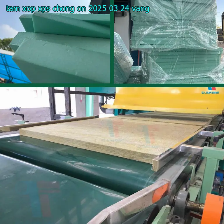 Màu sắc tấm xốp XPS chống ồn 2025-03-24: Vàng