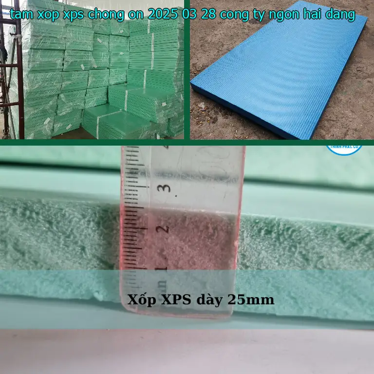 Nhà cung cấp tấm xốp XPS chống ồn 2025-03-28: Công ty Ngọn Hải Đăng