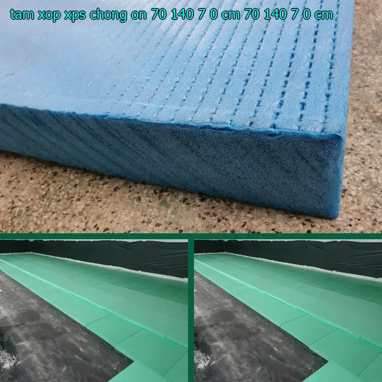Kích thước tấm xốp XPS chống ồn 70*140*7.0 cm: 70*140*7.0 cm Kích thước tấm xốp XPS chống ồn 70*140*7.0 cm: 70*140*7.0 cm