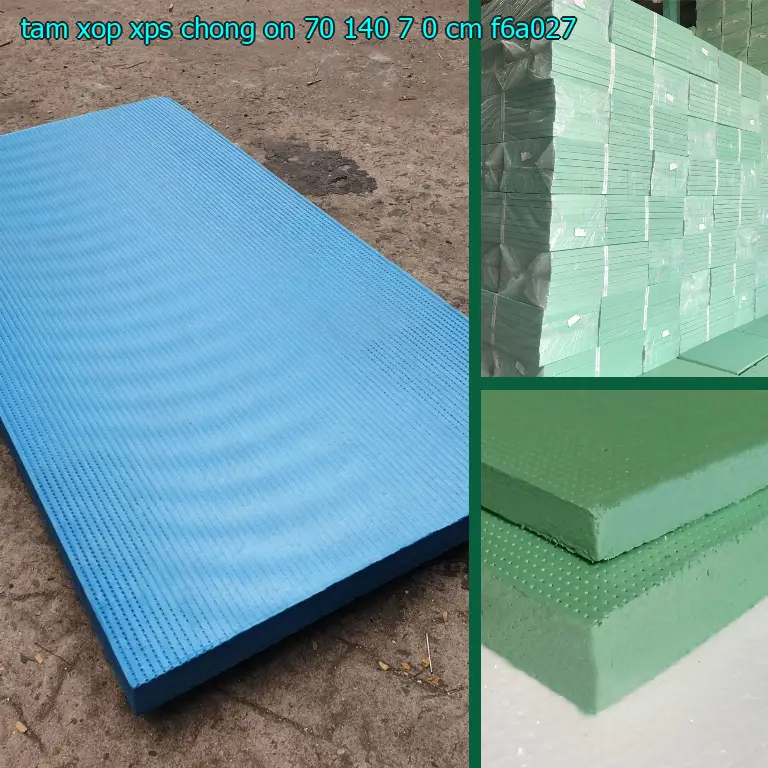 Model tấm xốp XPS chống ồn 70*140*7.0 cm: F6A027 Model tấm xốp XPS chống ồn 70*140*7.0 cm: F6A027