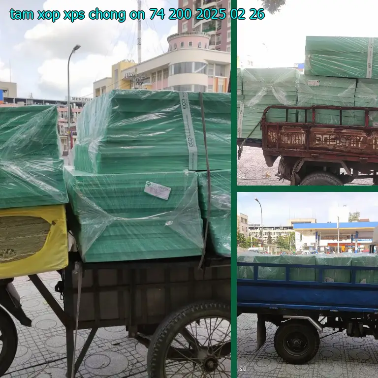 Ngày sản xuất tấm xốp XPS chống ồn 74.200₫: 2025-02-26 Ngày sản xuất tấm xốp XPS chống ồn 74.200₫: 2025-02-26