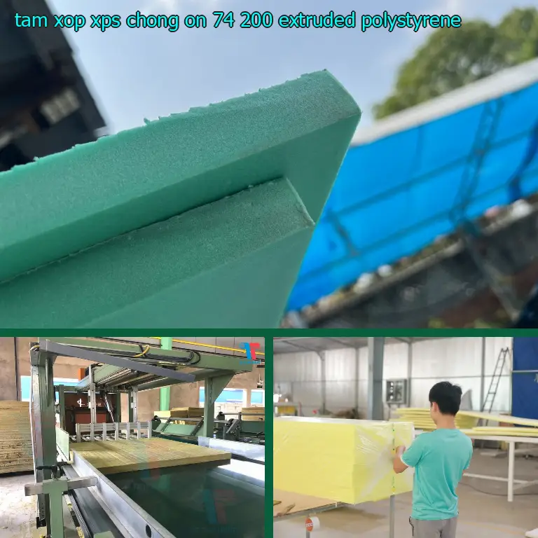 Chất liệu tấm xốp XPS chống ồn 74.200₫: Extruded Polystyrene Chất liệu tấm xốp XPS chống ồn 74.200₫: Extruded Polystyrene