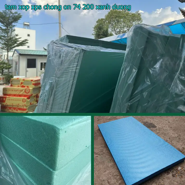 Màu sắc tấm xốp XPS chống ồn 74.200₫: Xanh dương Màu sắc tấm xốp XPS chống ồn 74.200₫: Xanh dương