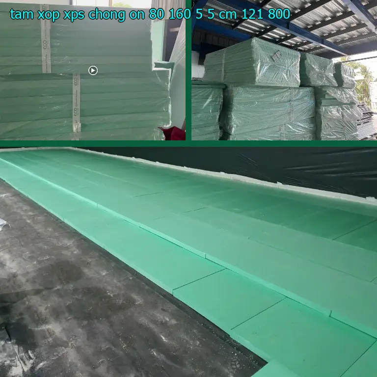 Giá tấm xốp XPS chống ồn 80*160*5.5 cm: 121.800₫ Giá tấm xốp XPS chống ồn 80*160*5.5 cm: 121.800₫