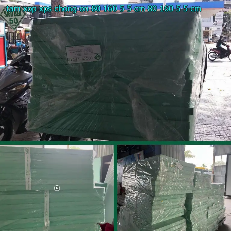 Kích thước tấm xốp XPS chống ồn 80*160*5.5 cm: 80*160*5.5 cm Kích thước tấm xốp XPS chống ồn 80*160*5.5 cm: 80*160*5.5 cm