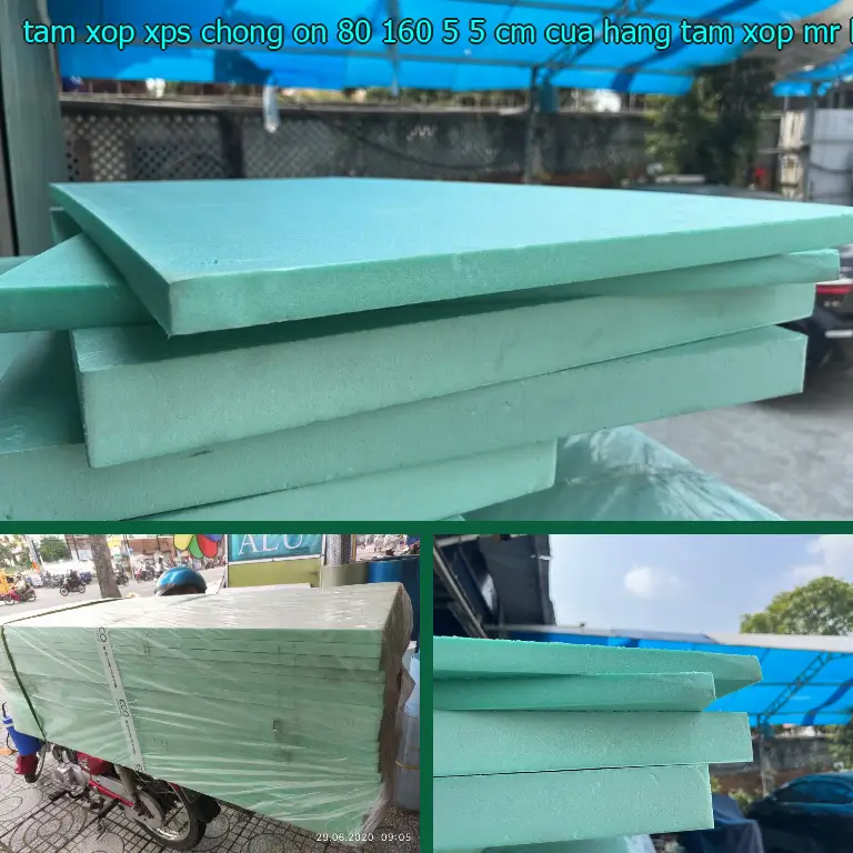 Nhà cung cấp tấm xốp XPS chống ồn 80*160*5.5 cm: Cửa hàng tấm xốp Mr.HẢI Nhà cung cấp tấm xốp XPS chống ồn 80*160*5.5 cm: Cửa hàng tấm xốp Mr.HẢI