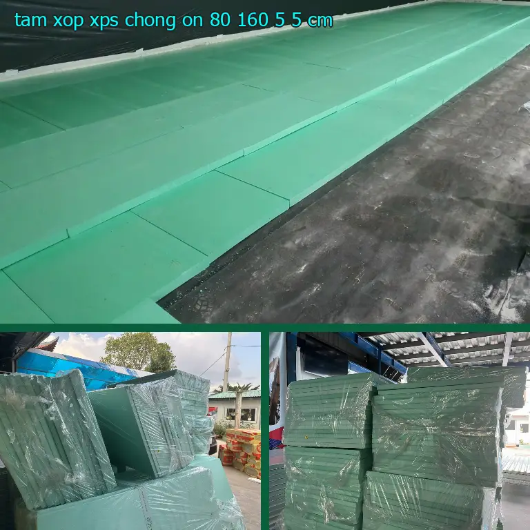 Tấm xốp XPS chống ồn 80*160*5.5 cm