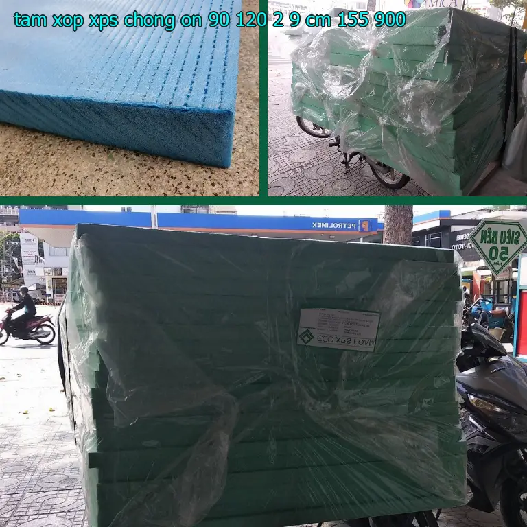 Giá tấm xốp XPS chống ồn 90*120*2.9 cm: 155.900₫