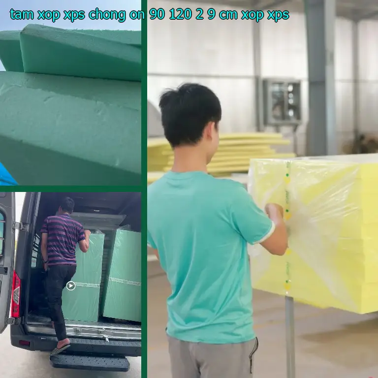 Danh mục tấm xốp XPS chống ồn 90*120*2.9 cm: Xốp XPS