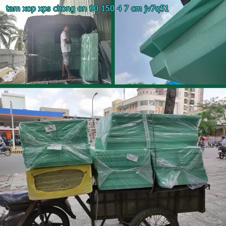 Model tấm xốp XPS chống ồn 90*150*4.7 cm: JV7Q51