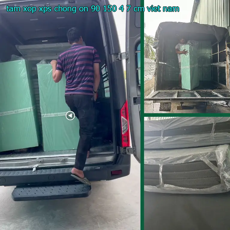 Xuất xứ tấm xốp XPS chống ồn 90*150*4.7 cm: Việt Nam