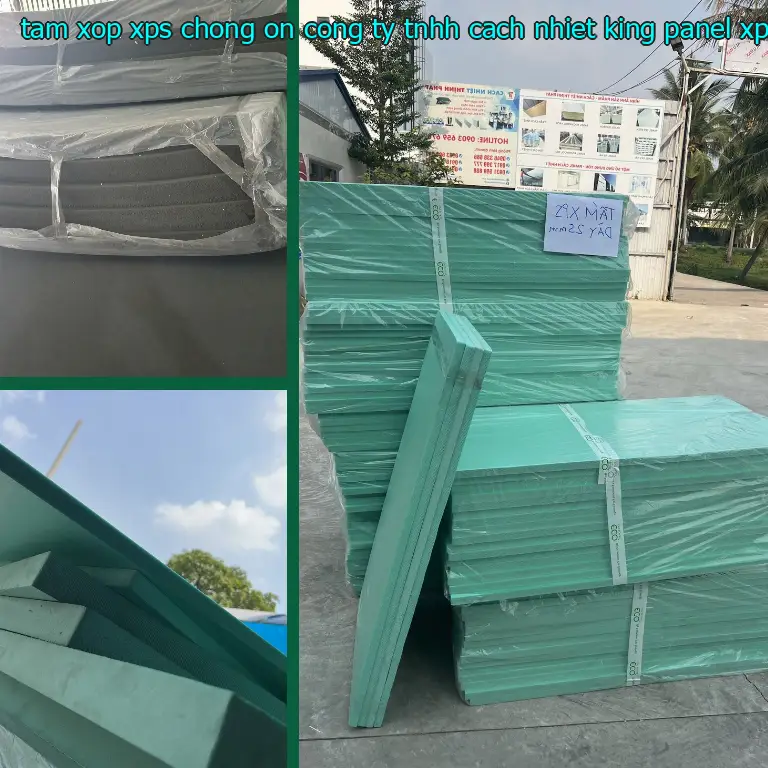 Chất liệu tấm xốp XPS chống ồn Công ty TNHH cách nhiệt King Panel: XPS Chất liệu tấm xốp XPS chống ồn Công ty TNHH cách nhiệt King Panel: XPS