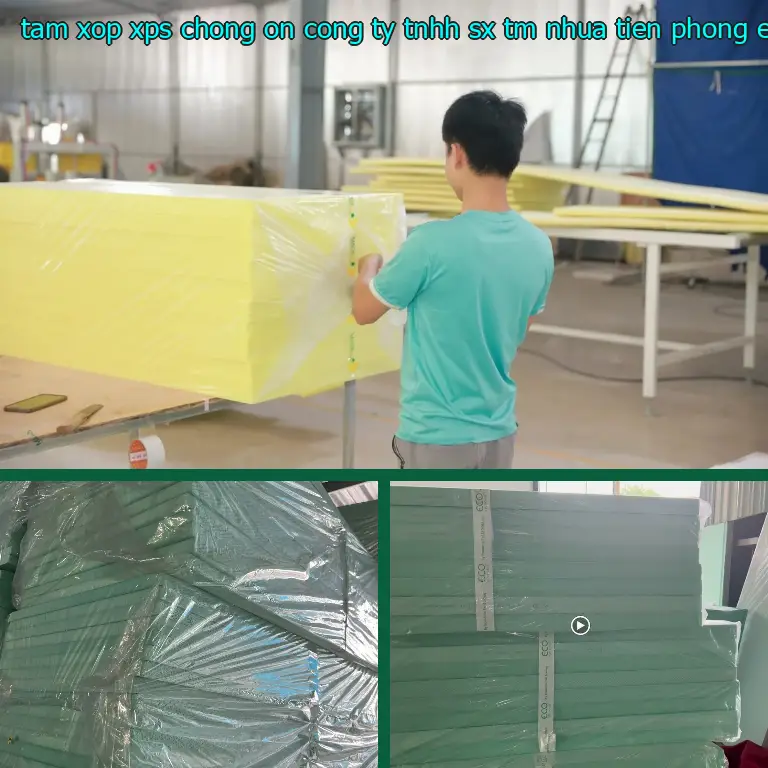 Chất liệu tấm xốp XPS chống ồn Công ty TNHH SX TM nhựa Tiến Phong: Extruded Polystyrene Foam Chất liệu tấm xốp XPS chống ồn Công ty TNHH SX TM nhựa Tiến Phong: Extruded Polystyrene Foam