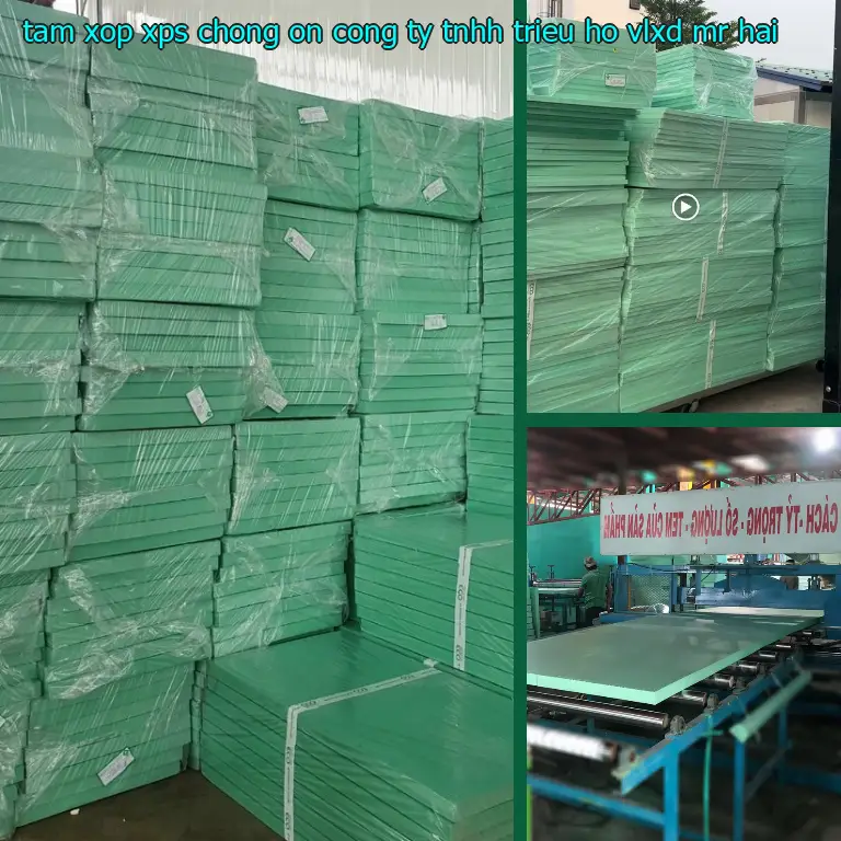 Nhà cung cấp tấm xốp XPS chống ồn Công ty TNHH Triệu Hổ: VLXD Mr.HẢI Nhà cung cấp tấm xốp XPS chống ồn Công ty TNHH Triệu Hổ: VLXD Mr.HẢI