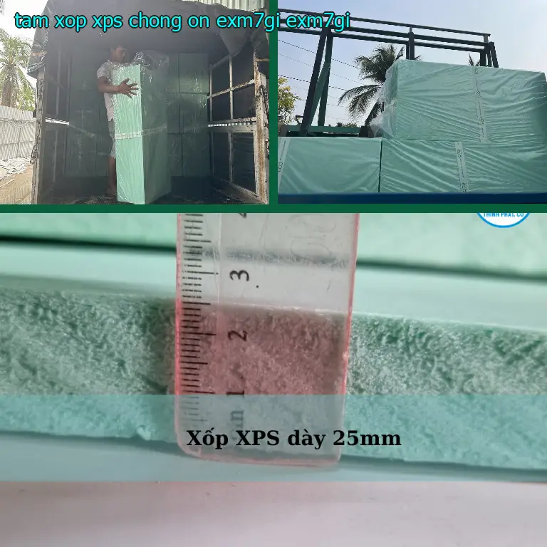 Model tấm xốp XPS chống ồn EXM7GI: EXM7GI Model tấm xốp XPS chống ồn EXM7GI: EXM7GI