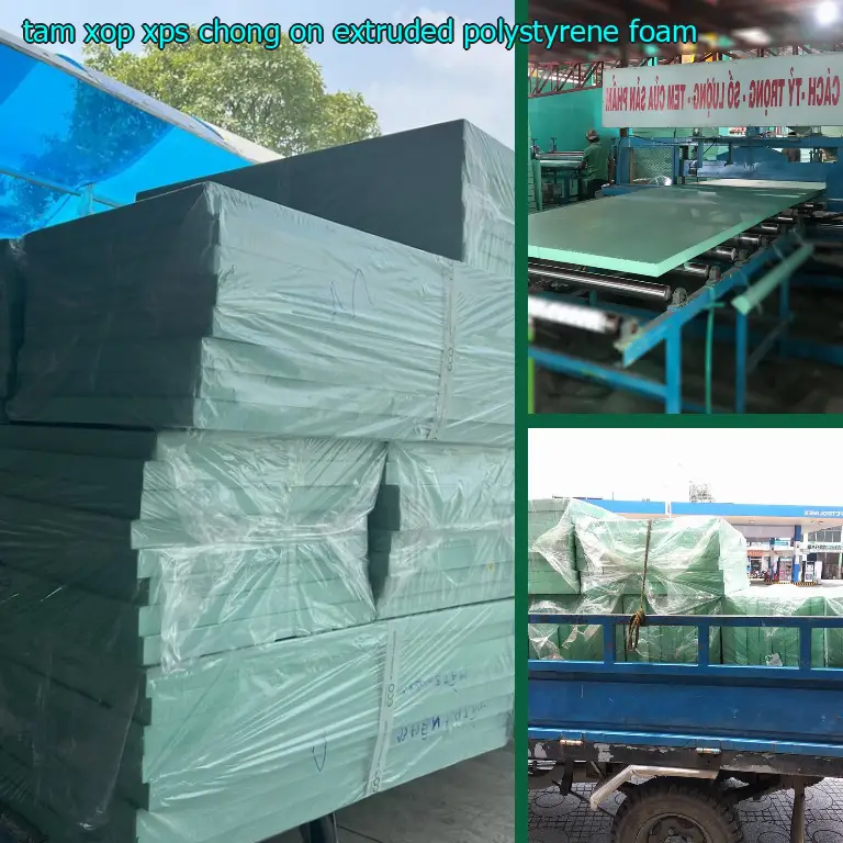 Tấm xốp XPS chống ồn Extruded Polystyrene Foam