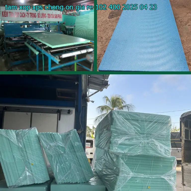 Ngày sản xuất tấm xốp XPS chống ồn giá rẻ 102.400₫: 2025-04-23 Ngày sản xuất tấm xốp XPS chống ồn giá rẻ 102.400₫: 2025-04-23