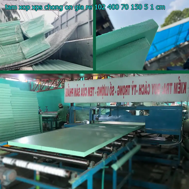 Kích thước tấm xốp XPS chống ồn giá rẻ 102.400₫: 70*150*5.1 cm Kích thước tấm xốp XPS chống ồn giá rẻ 102.400₫: 70*150*5.1 cm