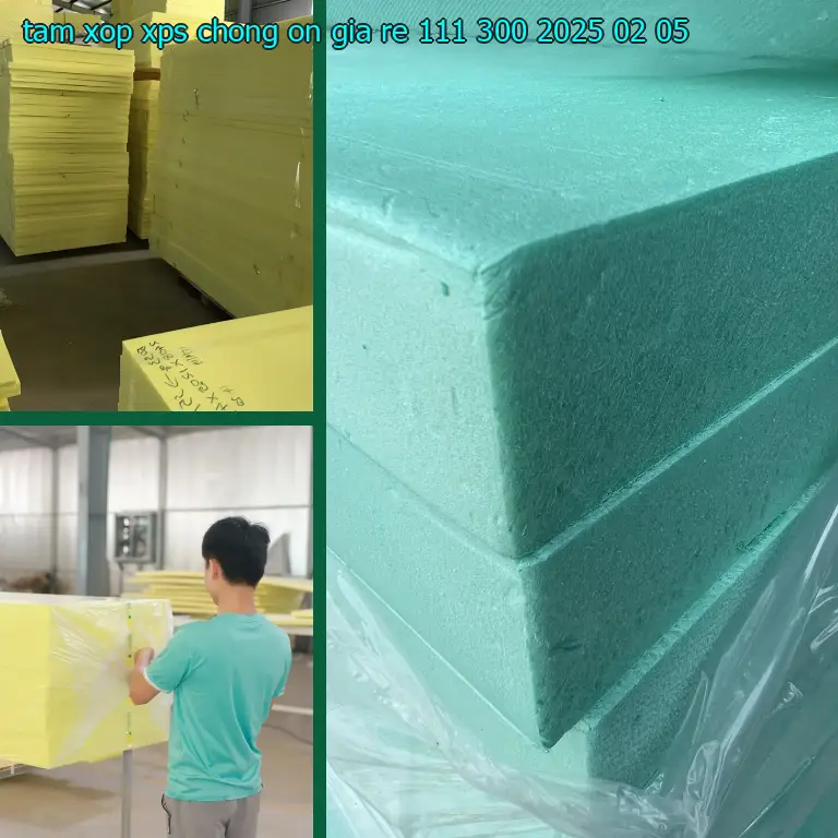 Ngày sản xuất tấm xốp XPS chống ồn giá rẻ 111.300₫: 2025-02-05 Ngày sản xuất tấm xốp XPS chống ồn giá rẻ 111.300₫: 2025-02-05
