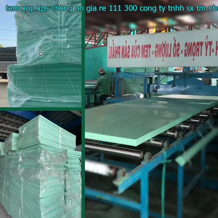 Nhà sản xuất tấm xốp XPS chống ồn giá rẻ 111.300₫: Công ty TNHH SX TM nhựa Tiến Phong Nhà sản xuất tấm xốp XPS chống ồn giá rẻ 111.300₫: Công ty TNHH SX TM nhựa Tiến Phong
