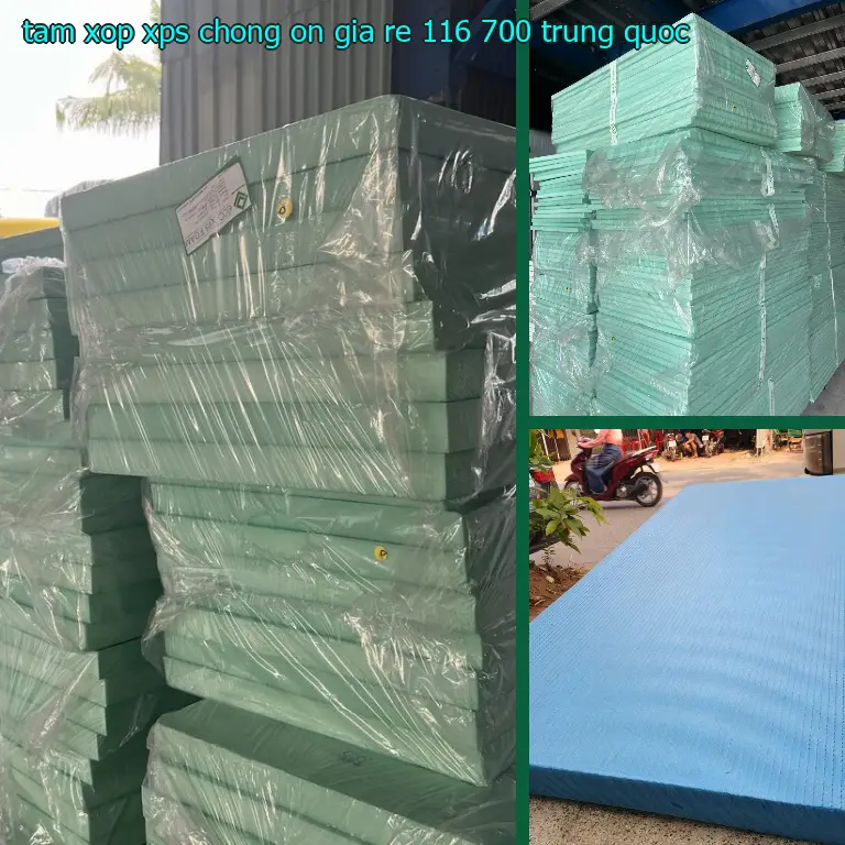 Xuất xứ tấm xốp XPS chống ồn giá rẻ 116.700₫: Trung Quốc