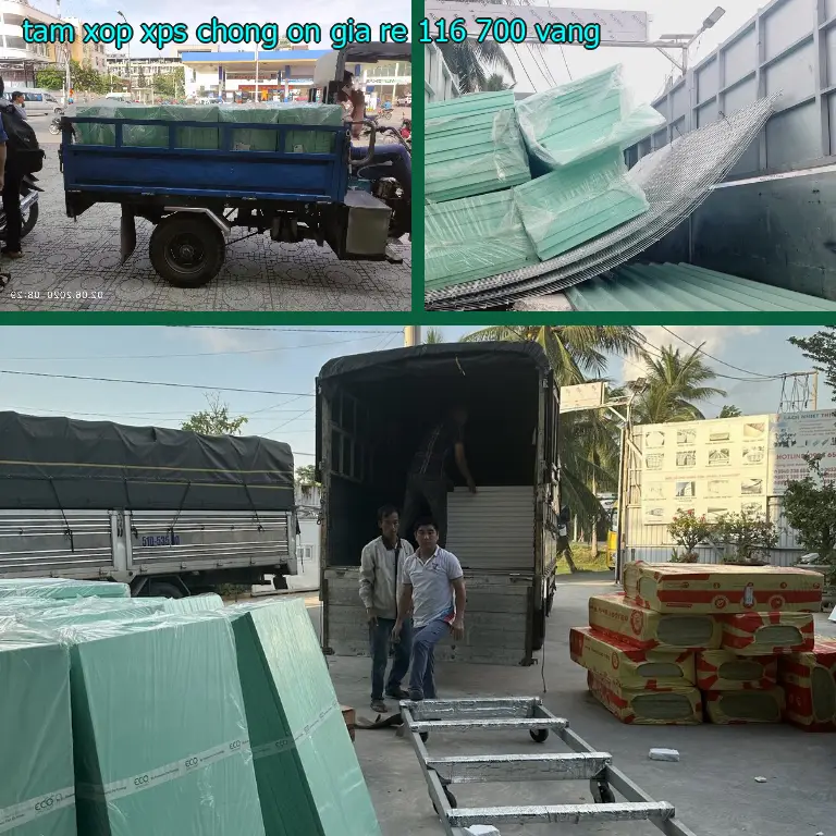Màu sắc tấm xốp XPS chống ồn giá rẻ 116.700₫: Vàng