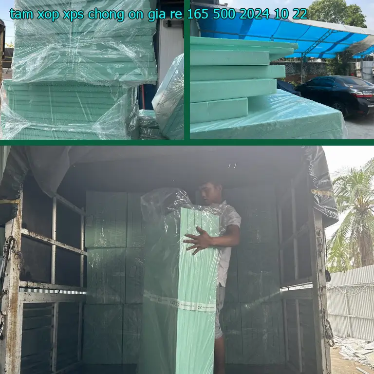 Ngày sản xuất tấm xốp XPS chống ồn giá rẻ 165.500₫: 2024-10-22 Ngày sản xuất tấm xốp XPS chống ồn giá rẻ 165.500₫: 2024-10-22
