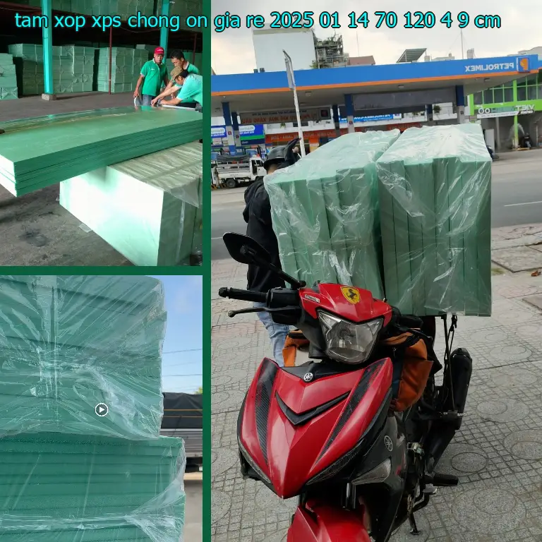 Kích thước tấm xốp XPS chống ồn giá rẻ 2025-01-14: 70*120*4.9 cm Kích thước tấm xốp XPS chống ồn giá rẻ 2025-01-14: 70*120*4.9 cm