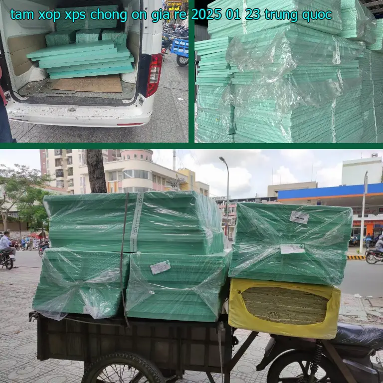 Xuất xứ tấm xốp XPS chống ồn giá rẻ 2025-01-23: Trung Quốc Xuất xứ tấm xốp XPS chống ồn giá rẻ 2025-01-23: Trung Quốc