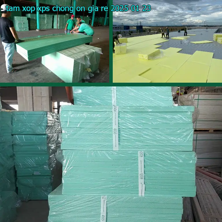 Tấm xốp XPS chống ồn giá rẻ 2025-01-23