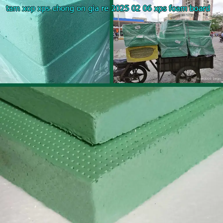 Danh mục tấm xốp XPS chống ồn giá rẻ 2025-02-06: XPS Foam Board