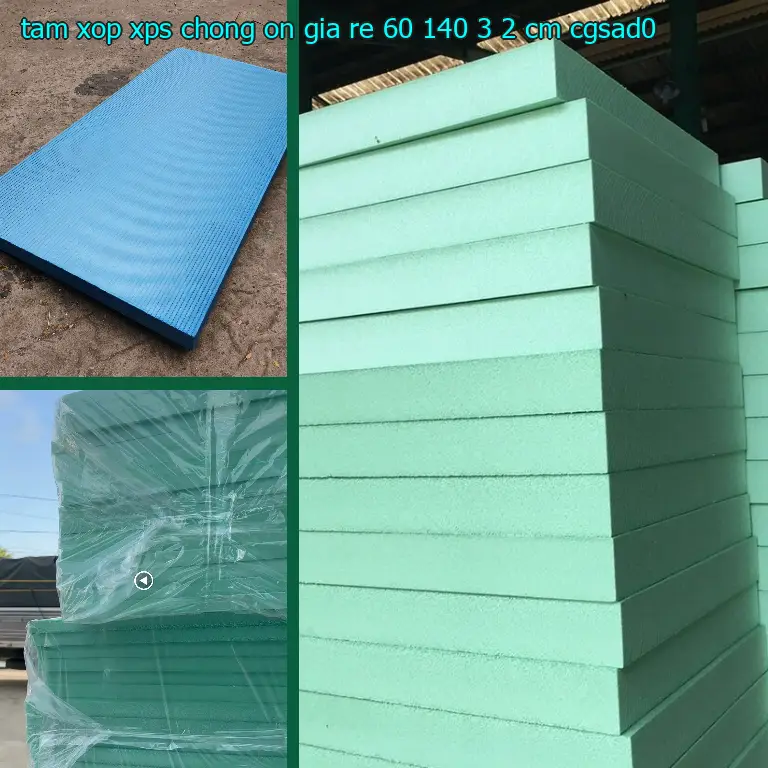 Model tấm xốp XPS chống ồn giá rẻ 60*140*3.2 cm: CGSAD0 Model tấm xốp XPS chống ồn giá rẻ 60*140*3.2 cm: CGSAD0