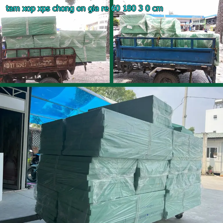 Tấm xốp XPS chống ồn giá rẻ 60*180*3.0 cm