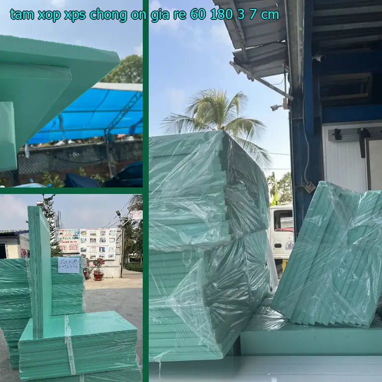 Tấm xốp XPS chống ồn giá rẻ 60*180*3.7 cm