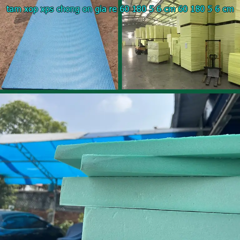 Kích thước tấm xốp XPS chống ồn giá rẻ 60*180*5.6 cm: 60*180*5.6 cm Kích thước tấm xốp XPS chống ồn giá rẻ 60*180*5.6 cm: 60*180*5.6 cm
