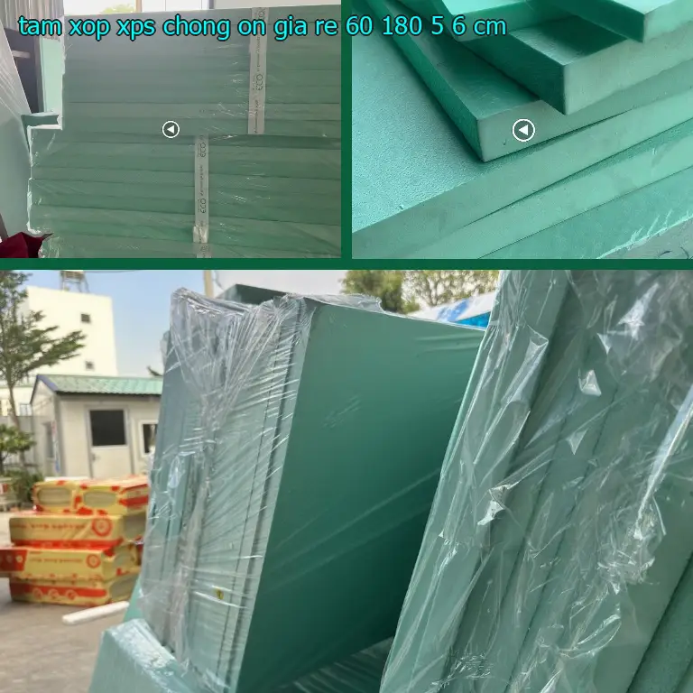 Tấm xốp XPS chống ồn giá rẻ 60*180*5.6 cm