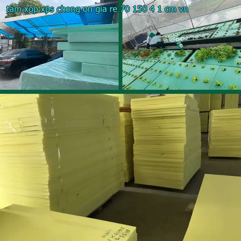 Xuất xứ tấm xốp XPS chống ồn giá rẻ 70*150*4.1 cm: VN Xuất xứ tấm xốp XPS chống ồn giá rẻ 70*150*4.1 cm: VN