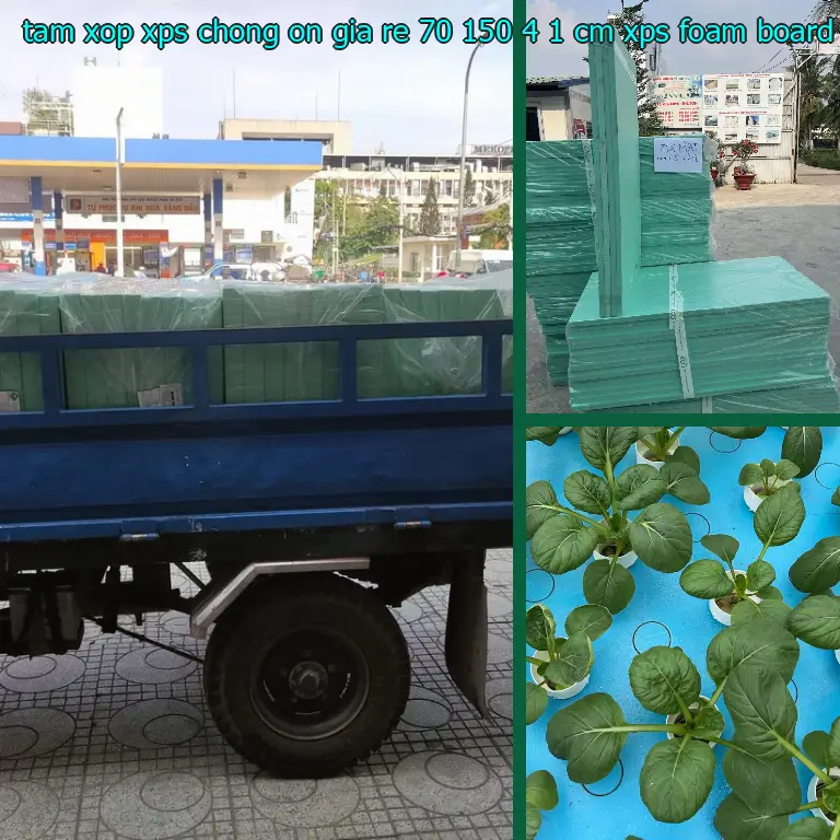 Danh mục tấm xốp XPS chống ồn giá rẻ 70*150*4.1 cm: XPS Foam Board Danh mục tấm xốp XPS chống ồn giá rẻ 70*150*4.1 cm: XPS Foam Board
