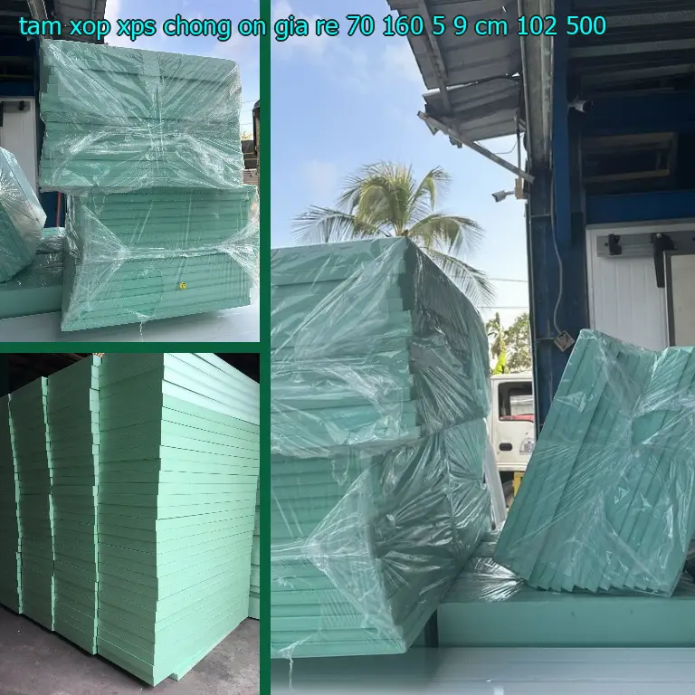 Giá tấm xốp XPS chống ồn giá rẻ 70*160*5.9 cm: 102.500₫ Giá tấm xốp XPS chống ồn giá rẻ 70*160*5.9 cm: 102.500₫