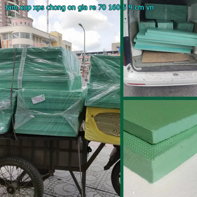 Xuất xứ tấm xốp XPS chống ồn giá rẻ 70*160*5.9 cm: VN Xuất xứ tấm xốp XPS chống ồn giá rẻ 70*160*5.9 cm: VN