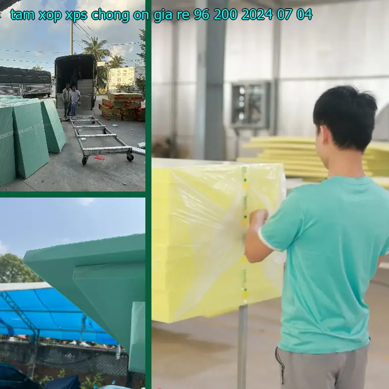 Ngày sản xuất tấm xốp XPS chống ồn giá rẻ 96.200₫: 2024-07-04 Ngày sản xuất tấm xốp XPS chống ồn giá rẻ 96.200₫: 2024-07-04