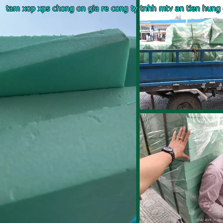 Chất liệu tấm xốp XPS chống ồn giá rẻ Công ty TNHH MTV An Tiến Hưng: Extruded Polystyrene Foam Chất liệu tấm xốp XPS chống ồn giá rẻ Công ty TNHH MTV An Tiến Hưng: Extruded Polystyrene Foam
