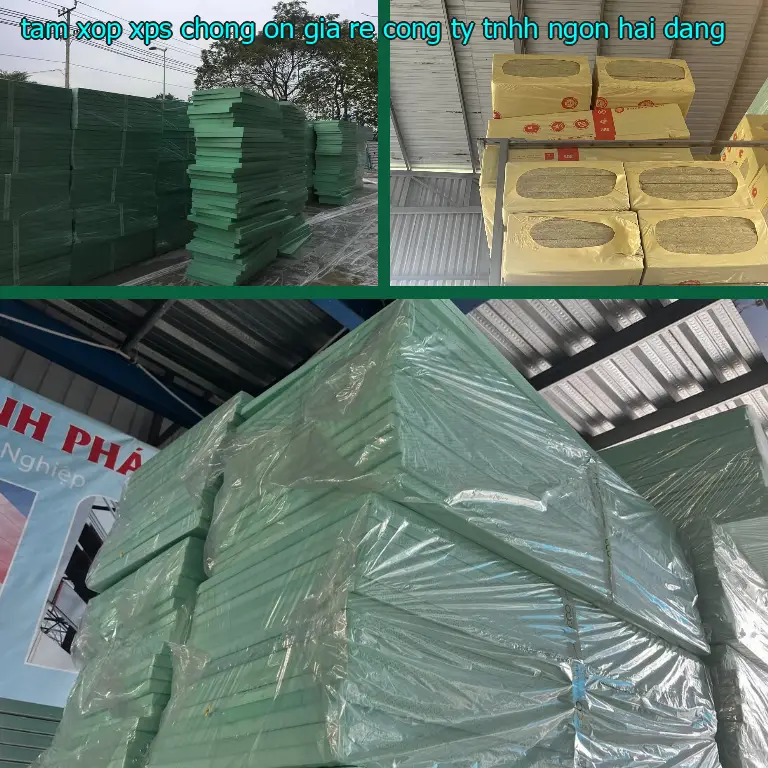 Tấm xốp XPS chống ồn giá rẻ Công ty TNHH Ngọn Hải Đăng