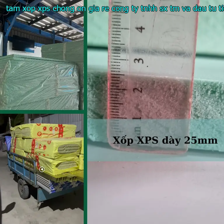 Nhà sản xuất tấm xốp XPS chống ồn giá rẻ Công ty TNHH SX TM và đầu tư Tiến Phong: Công ty TNHH SX TM và đầu tư Tiến Phong
