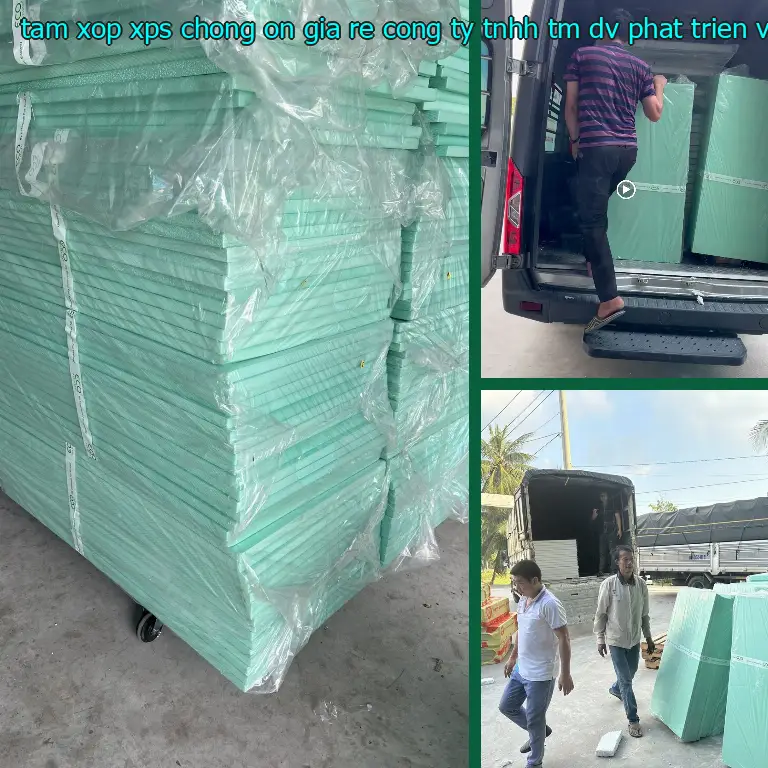 Kích thước tấm xốp XPS chống ồn giá rẻ Công ty TNHH TM - DV - phát triển Việt Hưng: 80*120*3.6 cm